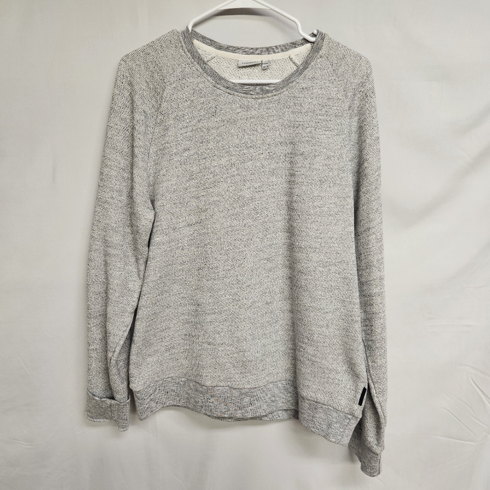 J Lindeberg Men's Structure Sweater Gray Medium 100% Cotton